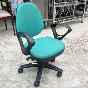 Ghế Xoay Nhỏ Đệm Nỉ Chân Nhựa Cũ ( Nhiều Màu)