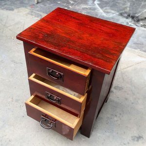 Tủ Đầu Giường Gỗ 3 Ngăn Kéo Cũ 1 1