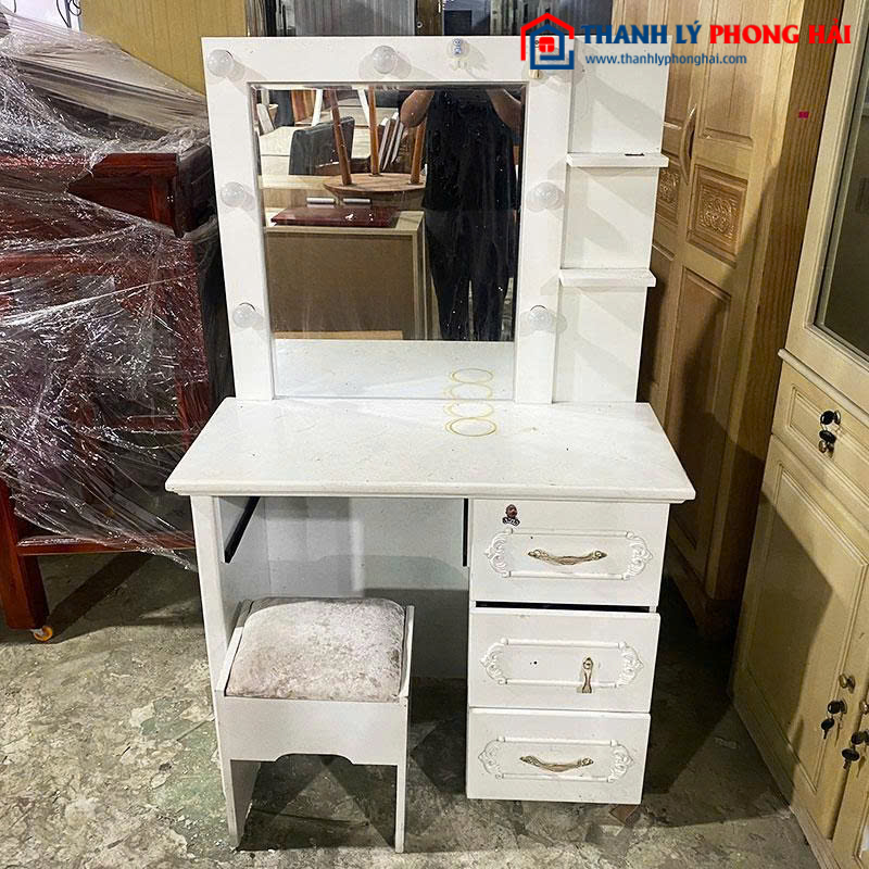 Bàn Trang Điểm Cũ 90cm Kèm Gương