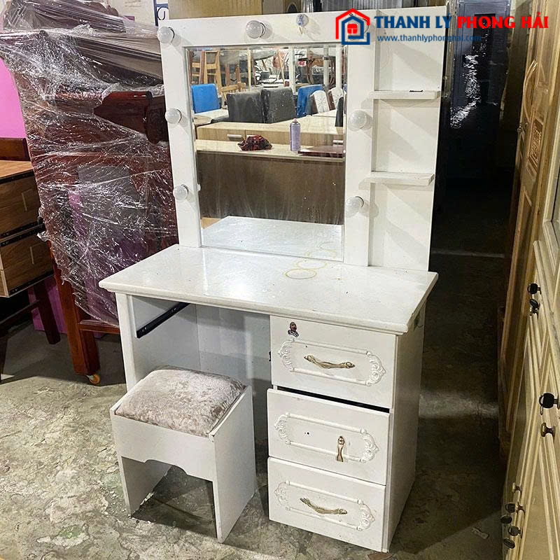 Bàn Trang Điểm Cũ 90cm Kèm Gương