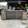 Bàn Giám Đốc Góc L Cũ 1m8 Tích Hợp Tủ Hồ Sơ