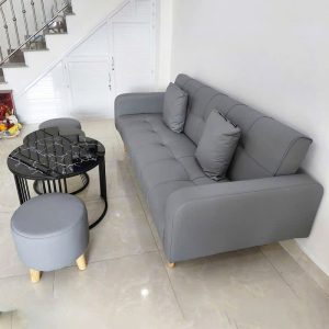 Bộ Sofa Kèm 2 Đôn Và Bàn Trà Mới 99% (Nhiều Kiểu Dáng)