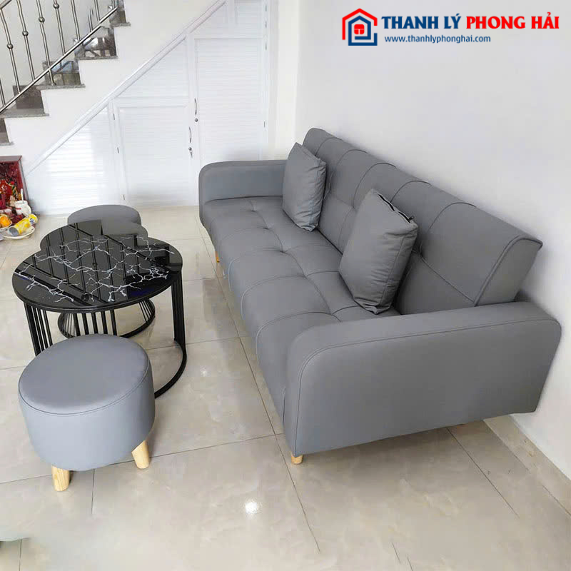 Bộ Sofa Kèm 2 Đôn Và Bàn Trà Mới 99% (Nhiều Kiểu Dáng)