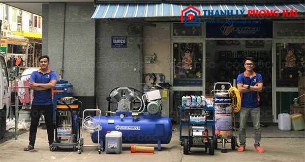 Cửa hàng mua bán máy hút bụi, mày rửa xe