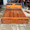 Giường Gỗ Cũ 1m6 Thiết Kế Độc Đáo