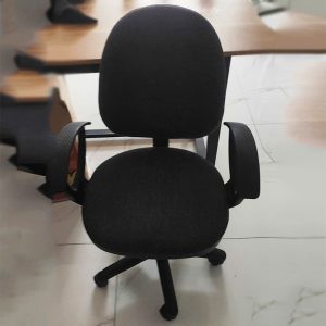 Ghế Xoay Lưng Đệm Cũ Tay Vịn Nhựa