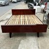 Giường Gỗ 1m6 Màu Gỗ Trầm Cũ