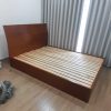 Giường Ngủ Gỗ Cũ 1m6 Thiết Kế Đầu Giường Cao