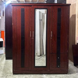Tủ Quần Áo Cũ 3 Cánh 1m6 Có Gương Giữa
