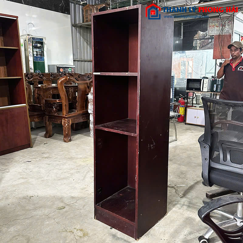 Kệ Gỗ Để Đồ Cũ 40cm Có 3 Ngăn Tiện Dụng