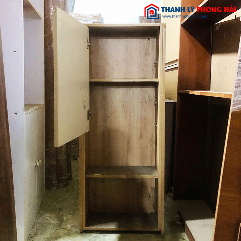 Kệ Tủ 53cm Cũ Thiết Kế Nửa Cánh Gỗ MDF