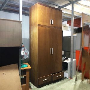 Tủ Quần Áo Cũ 4 Cánh Cũ 1m06 Kèm 2 Hộc Kéo