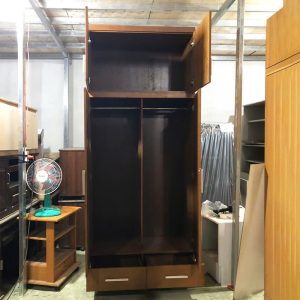 Tủ Quần Áo Cũ 4 Cánh Cũ 1m06 Kèm 2 Hộc Kéo