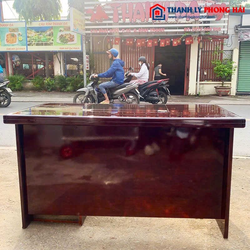 Bàn Giám Đốc Cũ Gỗ Công Nghiệp 1m4