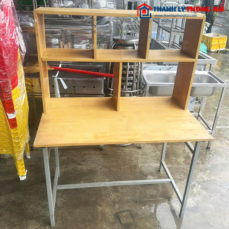 Bàn Học Sinh Cũ 1m05 Gỗ Công Nghiệp