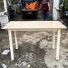 Bàn Làm Việc Chân Trụ Vuông 1m2