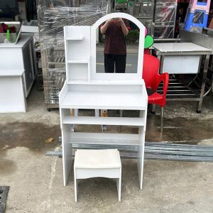 Bàn Trang Điểm 60cm Màu Trắng Cũ