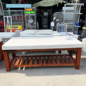 Ghế Massage Spa Khung Gỗ Lót Nệm Cũ (Nhiều Màu)