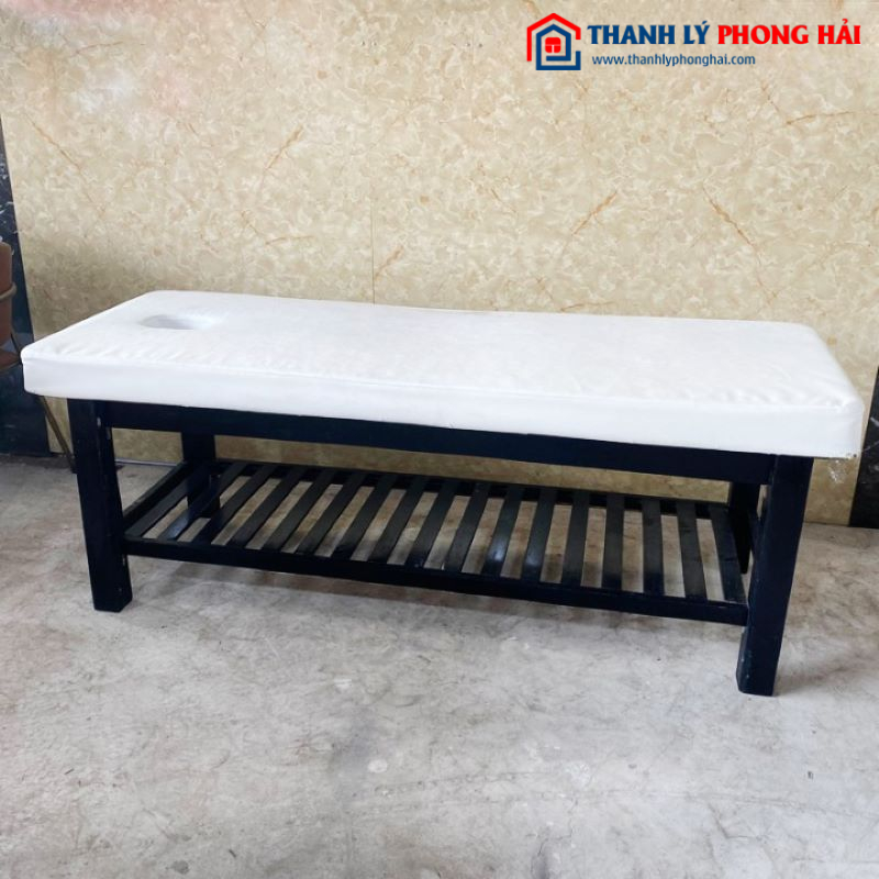 Ghế Massage Spa Khung Gỗ Lót Nệm Cũ (Nhiều Màu)