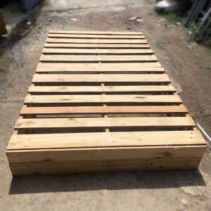 Giường Pallet Cũ 1m2 Gỗ Tự Nhiên