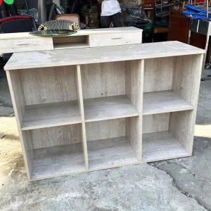 Kệ Hồ Sơ Gỗ 1m2 Kèm 6 Ngăn Cũ