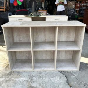 Kệ Hồ Sơ Gỗ 1m2 Kèm 6 Ngăn Cũ