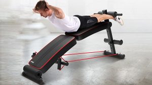 Máy tập bụng cũ