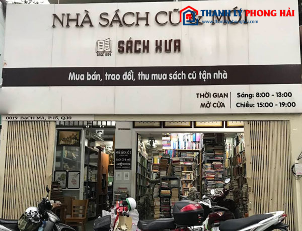 Nhà sách cũ & mới quận 10
