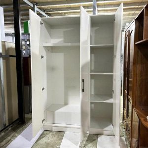 Tủ Quần Áo Gỗ Công Nghiệp 3 Cánh 1m4 Cũ