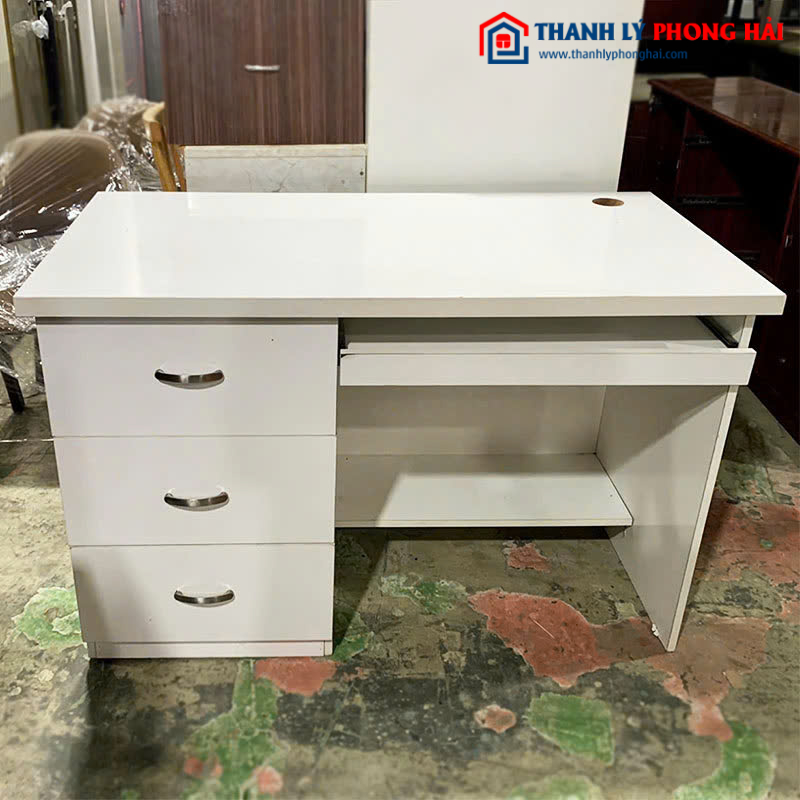 Bàn Làm Việc Cũ 1m2 Kèm Ngăn Kéo