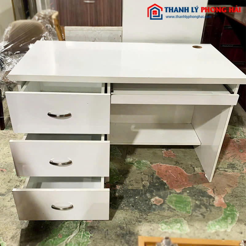 Bàn Làm Việc Cũ 1m2 Kèm Ngăn Kéo