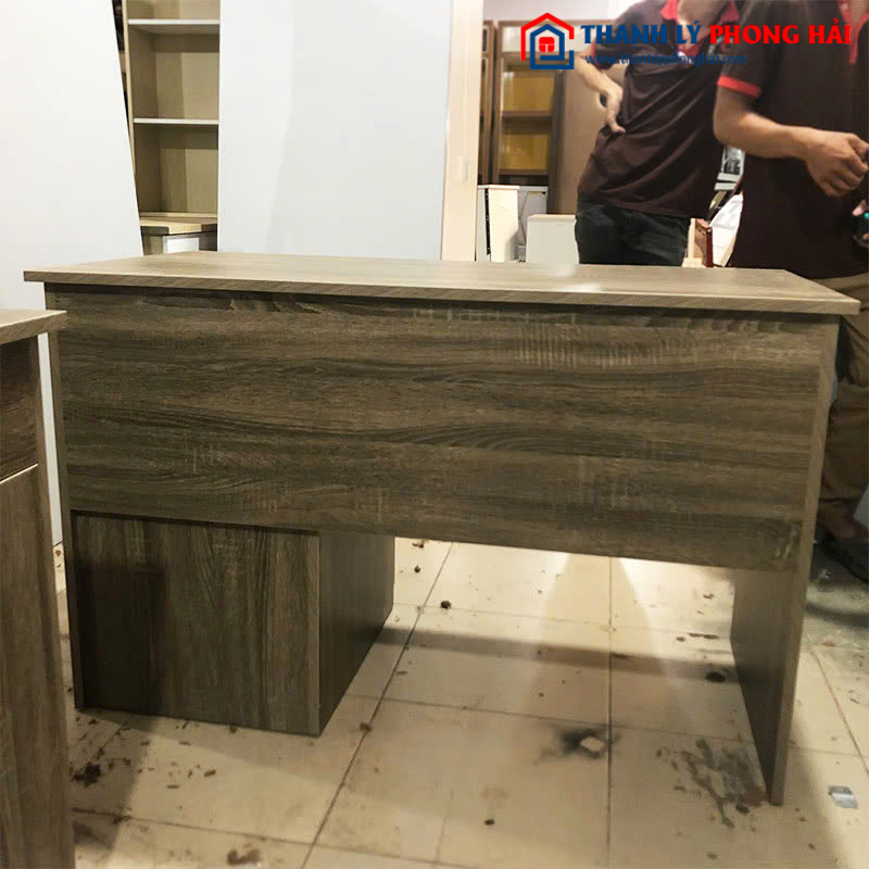 Bàn Làm Việc Màu Vân Gỗ Tự Nhiên 1m2 Mới 99% (Nhiều Màu)