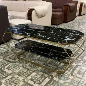 Bàn Sofa Vân Mây Hồng 1m 2 Tầng Mới 99%