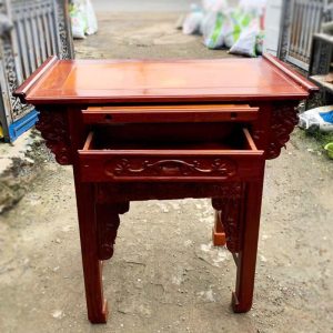 Bàn Thờ 1m07 Cũ 1 Tầng Gỗ Tự Nhiên