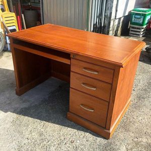 Bàn Trưởng Phòng 1m2 Gỗ Có Hộc Hồ Sơ Cũ