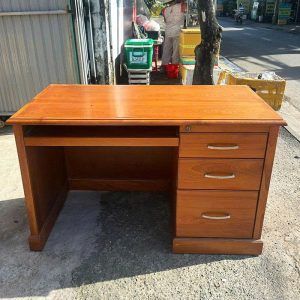 Bàn Trưởng Phòng 1m2 Gỗ Có Hộc Hồ Sơ Cũ