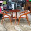 Bộ Bàn Ghế Cafe Hiroshi Kèm Bàn 2 Tầng Cũ