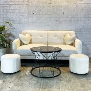 Bộ Sofa 1m6 Kèm Gối Trái Tim Và Bàn Trà Mới 99% (Nhiều Màu)