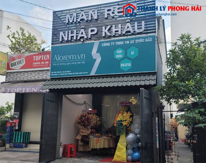 Rửa hàng rèm cửa Alorem