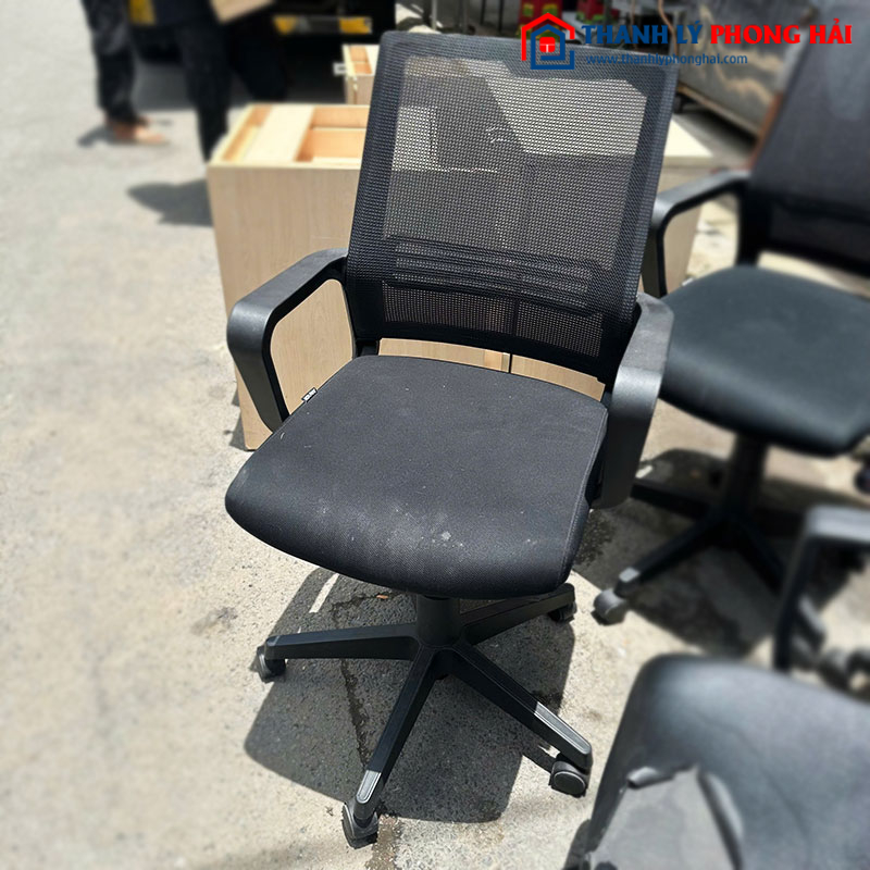 Ghế Xoay Hòa Phát Cũ Lưng Lưới Thoáng Khí