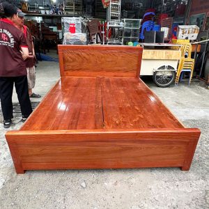 Giường Gỗ Xoan Cũ 1m6 Chắc Chắn, Bền Đẹp