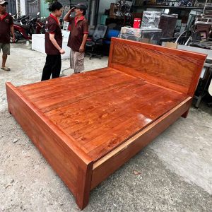 Giường Gỗ Xoan Cũ 1m6 Chắc Chắn, Bền Đẹp
