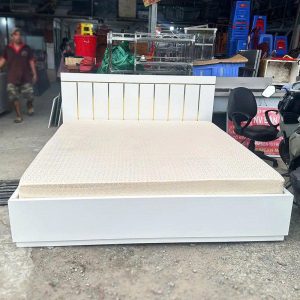 Giường Ngủ Cũ 1m8 Có Hộc Kéo Kèm Nệm