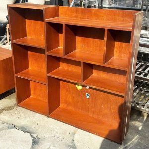 Kệ Trưng Bày Gỗ Tự Nhiên Cũ 1m2 Nhiều Ngăn