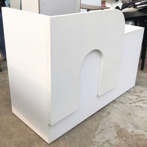 Quầy Lễ Tân Cũ 1m4 Thiết Kế Chữ N