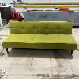 Sofa Bed Cũ Bọc Vải Xanh 1m6
