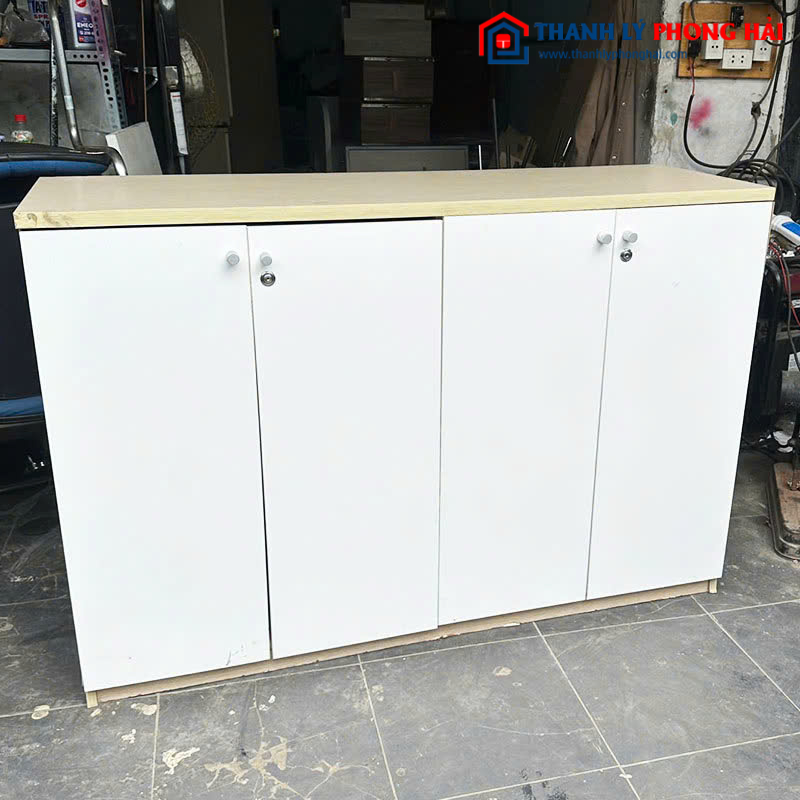 Tủ Hồ Sơ 4 Cánh Cũ Nhiều Ngăn (Nhiều Size)