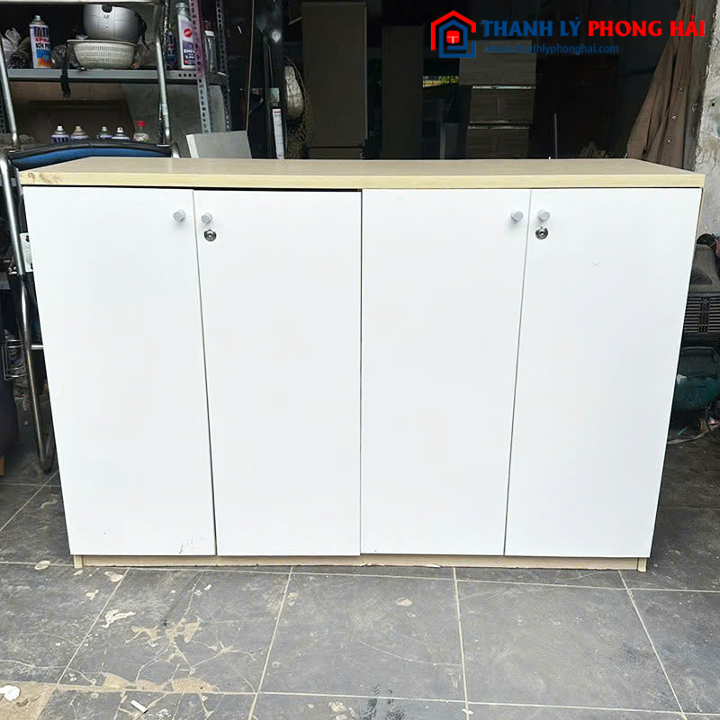 Tủ Hồ Sơ 4 Cánh Cũ Nhiều Ngăn (Nhiều Size)