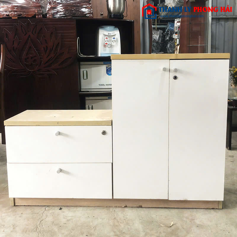 Tủ Quần Áo Em Bé Cũ 1m2 Gồm 2 Hệ Tủ