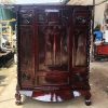 Tủ Thờ Gỗ Xưa Cũ 1m16 Cổ Điển